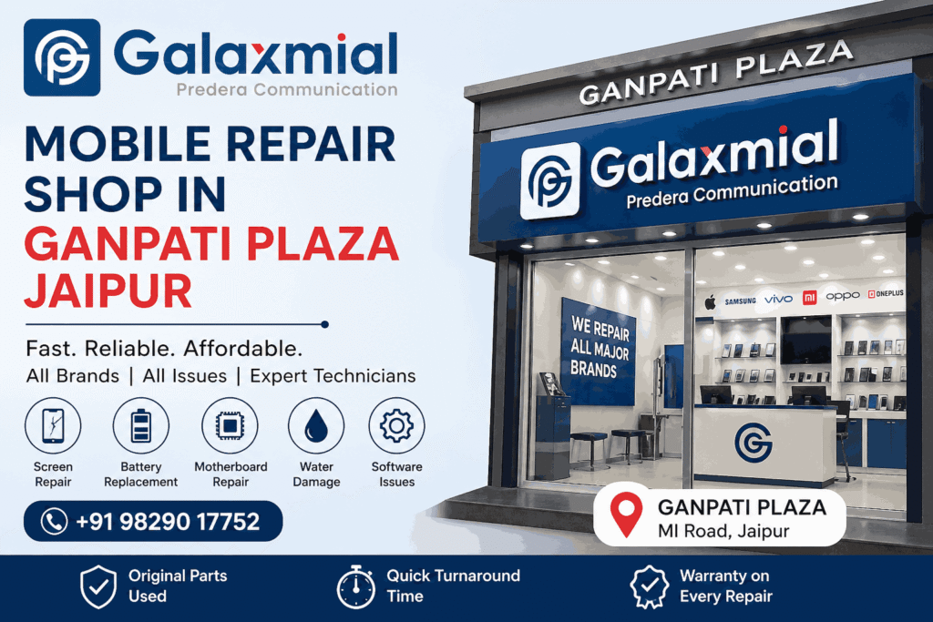 Best mobile repair shop in Ganpati Plaza Jaipur with expert technician