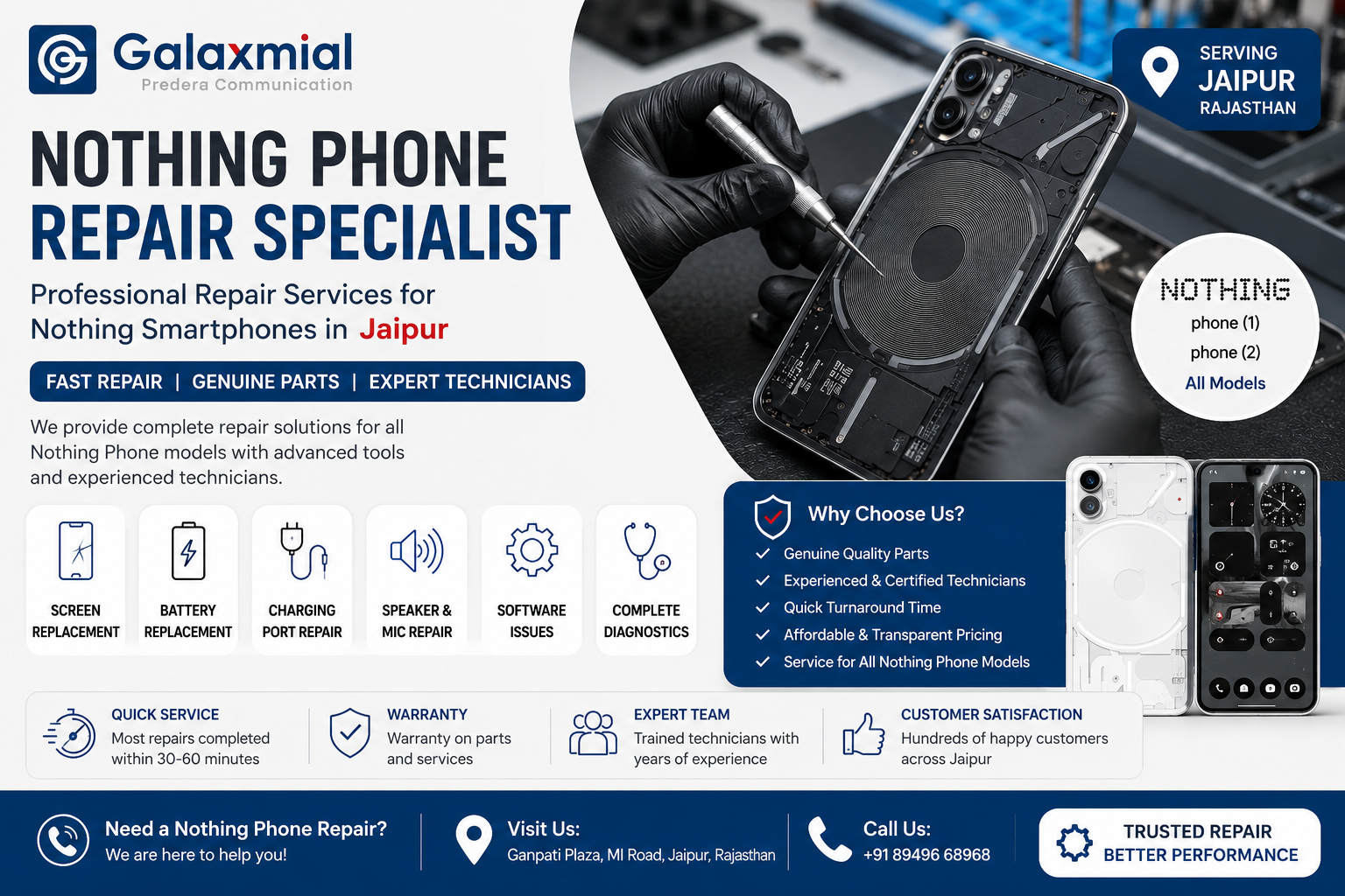 Complete Guide to Nothing Phone Repair in Jaipur