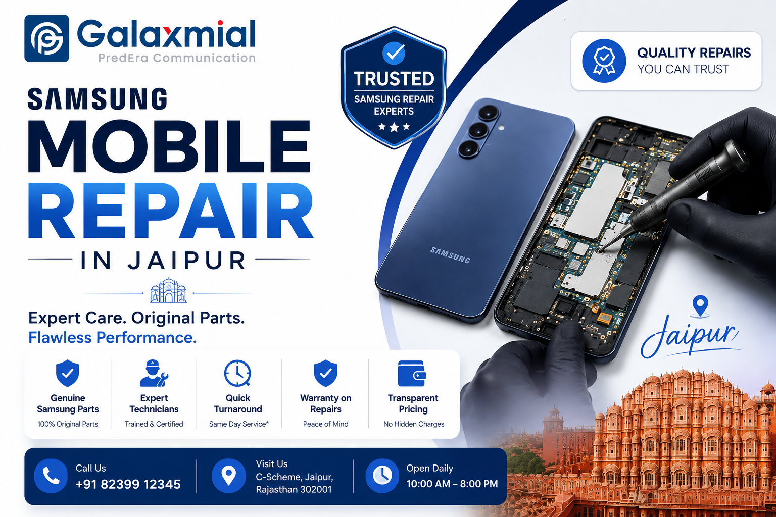 Trusted Repair Solutions for Every Samsung Device
