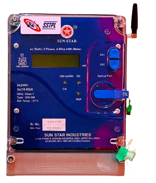 LoRa enabled Phase 3 Smart Energy Meter 