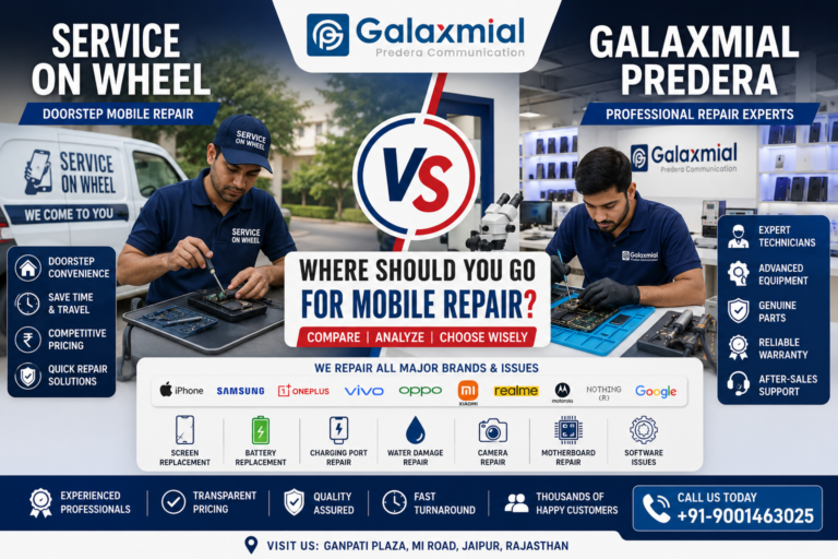 Service On Wheel vs Galaxmial Predera: Mobile Repair Guide