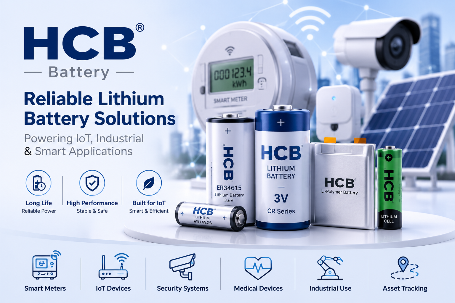 HCB Battery – Lithium Battery Solutions for IoT