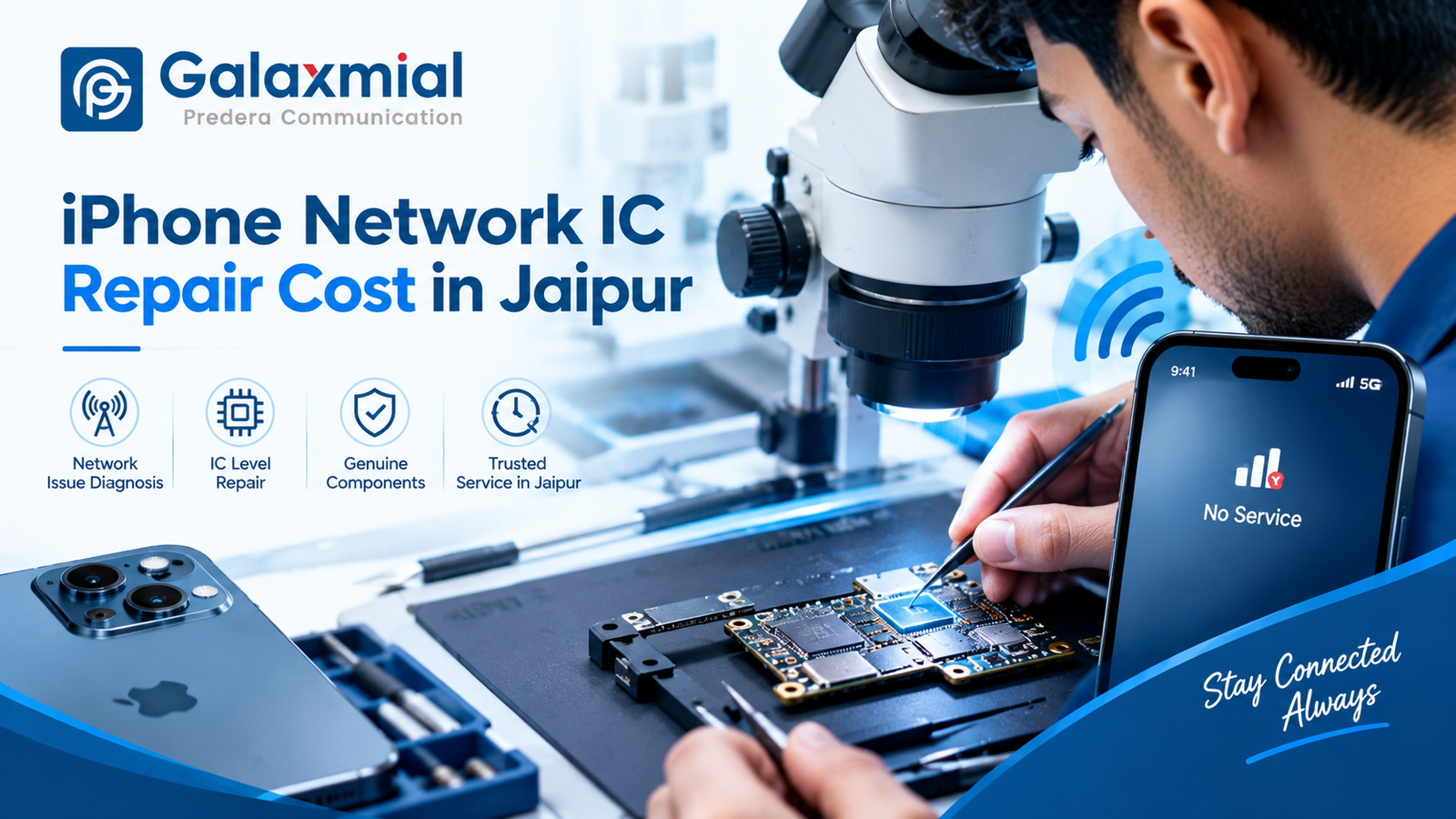 iPhone Network IC Repair Cost in Jaipur