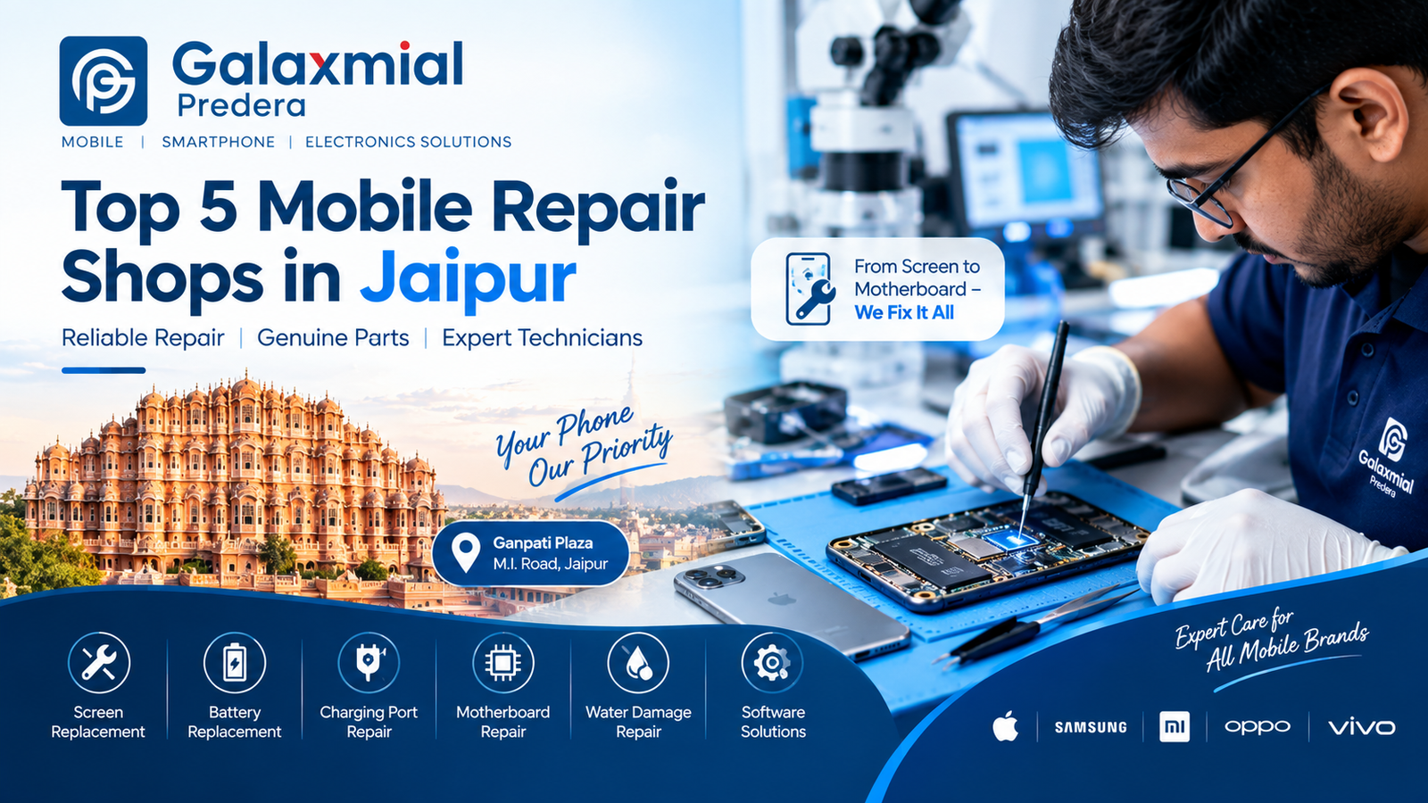 Top 5 Mobile Repair Shops in Jaipur