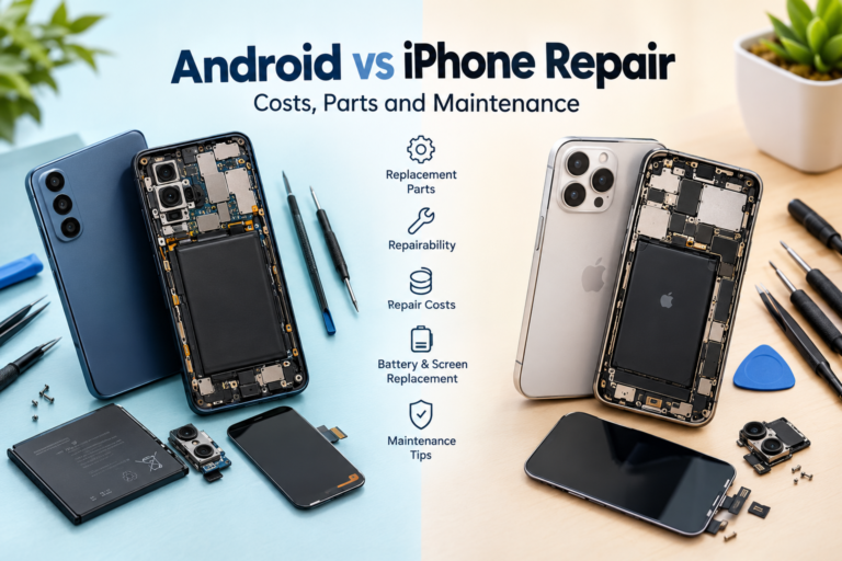 Android vs iPhone Repair: Costs, Parts and Maintenance