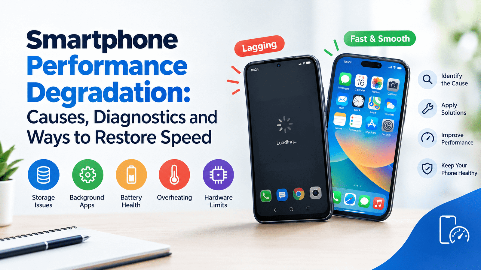 Smartphone Performance Degradation: Causes, Diagnostics and Ways to Restore Speed
